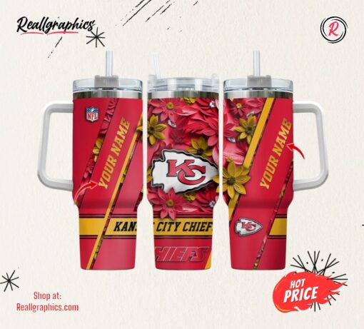 NFL Kansas City Chiefs Sport Tumbler 40oz