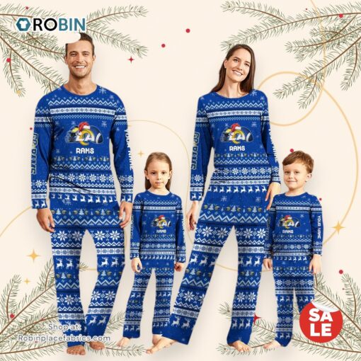 NFL Los Angeles Rams Team Pajamas Personalized Your Name