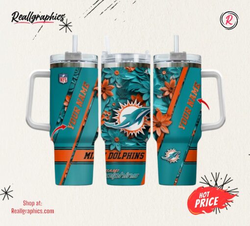 NFL Miami Dolphins Sport Tumbler 40oz