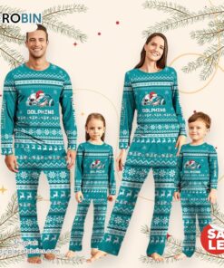 NFL Miami Dolphins Team Pajamas Personalized Your Name NFL Miami Dolphins Team Pajamas Personalized Your Name