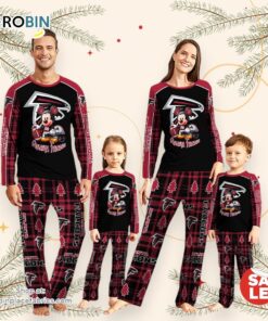NFL Mickey Mouse Atlanta Falcons Pajamas Personalized Your Name NFL Mickey Mouse Atlanta Falcons Pajamas Personalized Your Name