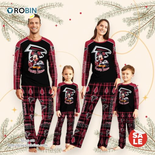 NFL Mickey Mouse Atlanta Falcons Pajamas Personalized Your Name