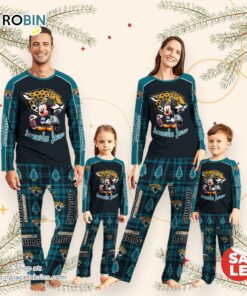 NFL Mickey Mouse Jacksonville Jaguars Pajamas Personalized Your Name