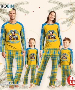 NFL Mickey Mouse Los Angeles Chargers Pajamas Personalized Your Name