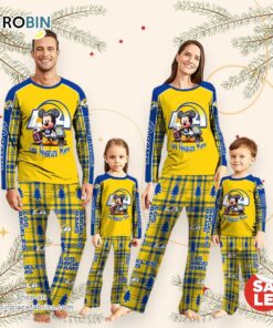 NFL Mickey Mouse Los Angeles Rams Pajamas Personalized Your Name