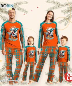 NFL Mickey Mouse Miami Dolphins Pajamas Personalized Your Name