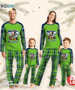 NFL Mickey Mouse Seattle Seahawks Pajamas Personalized Your Name