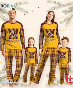 NFL Mickey Mouse Washington Commanders Pajamas Personalized Your Name