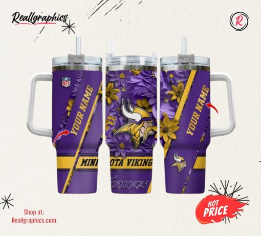 NFL Minnesota Vikings Sport Tumbler 40oz
