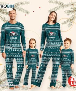 NFL Philadelphia Eagles Team Pajamas Personalized Your Name NFL Philadelphia Eagles Team Pajamas Personalized Your Name