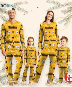 NFL Pittsburgh Steelers Sport Pajamas Custom Your Name