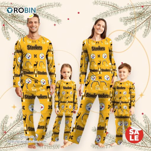 NFL Pittsburgh Steelers Sport Pajamas Custom Your Name