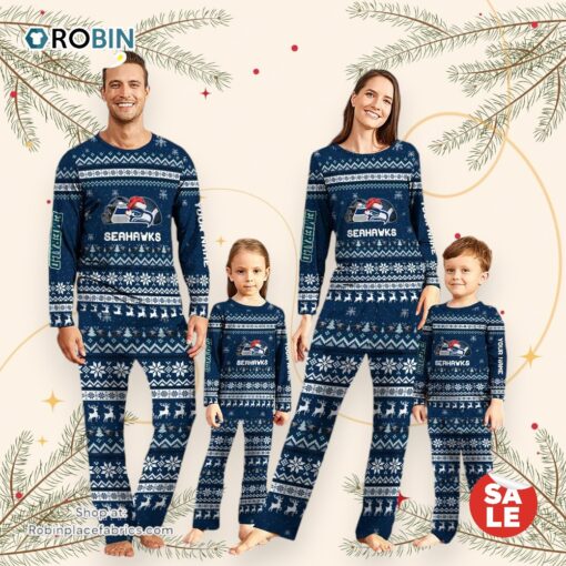 NFL Seattle Seahawks Team Pajamas Personalized Your Name