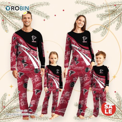 NFLAtlanta Falcons Pajamas Personalized Your Name Football Team Pajamas