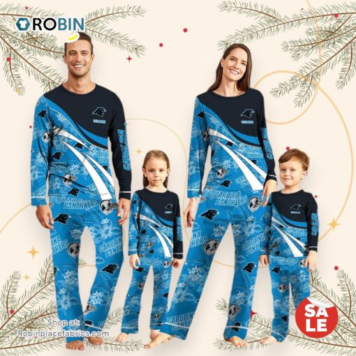 NFLCarolina Panthers Pajamas Personalized Your Name Football Team Pajamas