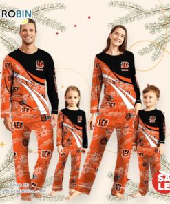 NFLCincinnati Bengals Pajamas Personalized Your Name Football Team Pajamas NFLCincinnati Bengals Pajamas Personalized Your Name Football Team Pajamas
