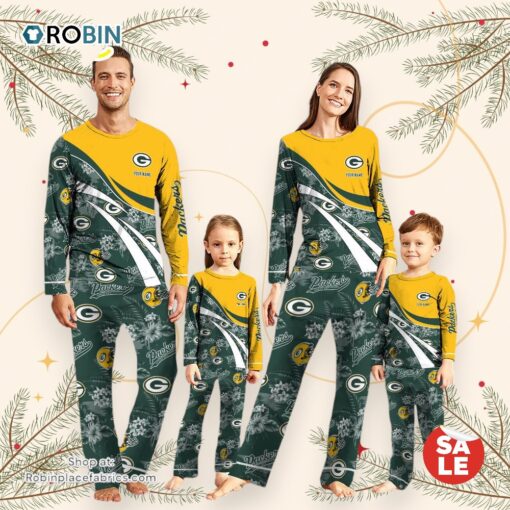NFLGreen Bay Packers Pajamas Personalized Your Name Football Team Pajamas