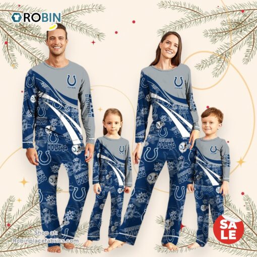 NFLIndianapolis Colts Pajamas Personalized Your Name Football Team Pajamas