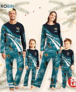 NFLJacksonville Jaguars Pajamas Personalized Your Name Football Team Pajamas