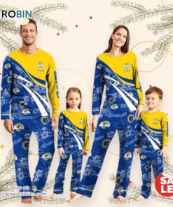 NFLLos Angeles Rams Pajamas Personalized Your Name Football Team Pajamas NFLLos Angeles Rams Pajamas Personalized Your Name Football Team Pajamas