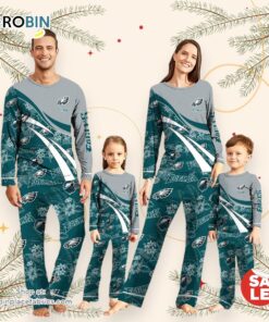 NFLPhiladelphia Eagles Pajamas Personalized Your Name Football Team Pajamas