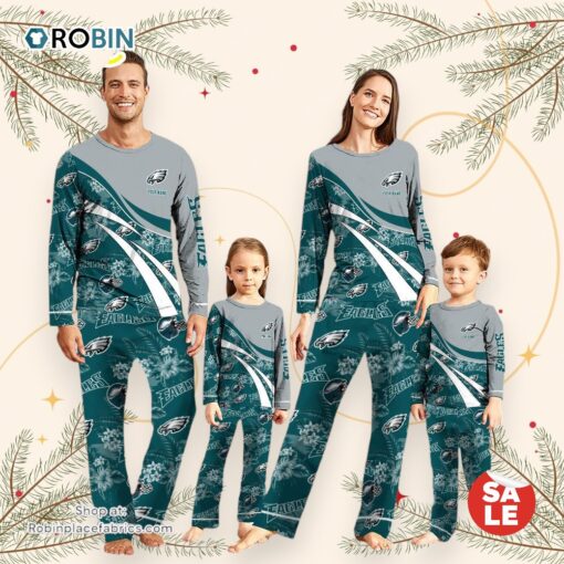 NFLPhiladelphia Eagles Pajamas Personalized Your Name Football Team Pajamas
