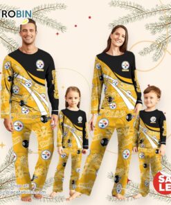 NFLPittsburgh Steelers Pajamas Personalized Your Name Football Team Pajamas