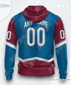 NHL Colorado Avalanche Special Colour Rush Design AOP Clothing (Hoodie, Sweatshirt, T Shirt) NHL Colorado Avalanche Special Colour Rush Design AOP Clothing (Hoodie, Sweatshirt, T Shirt)