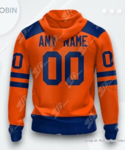 NHL Edmonton Oilers Special Colour Rush Design AOP Clothing (Hoodie, Sweatshirt, T Shirt)
