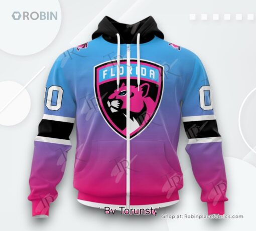 NHL Florida Panthers Special Colour Rush Design AOP Clothing (Hoodie, Sweatshirt, T Shirt)