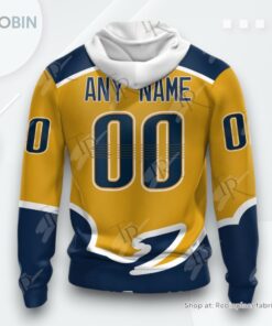 NHL Nashville Predators Special Colour Rush Design AOP Clothing (Hoodie, Sweatshirt, T Shirt) NHL Nashville Predators Special Colour Rush Design AOP Clothing (Hoodie, Sweatshirt, T Shirt)