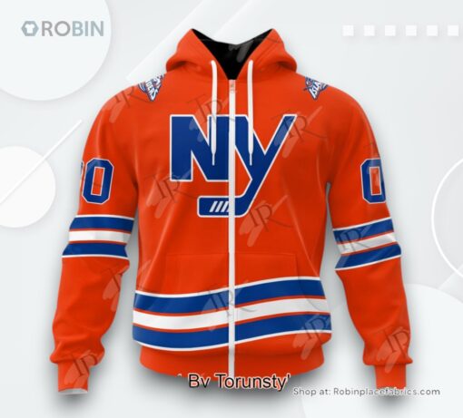 NHL New York Islanders Special Colour Rush Design AOP Clothing (Hoodie, Sweatshirt, T Shirt)