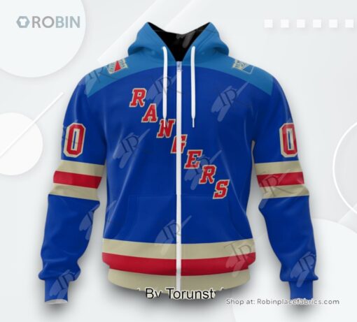 NHL New York Rangers Special Colour Rush Design AOP Clothing (Hoodie, Sweatshirt, T Shirt)