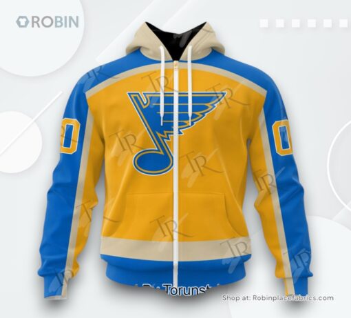 NHL St. Louis Blues Special Colour Rush Design AOP Clothing (Hoodie, Sweatshirt, T Shirt)