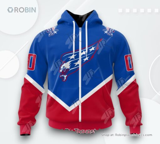 NHL Washington Capitals Special Colour Rush Design AOP Clothing (Hoodie, Sweatshirt, T Shirt)