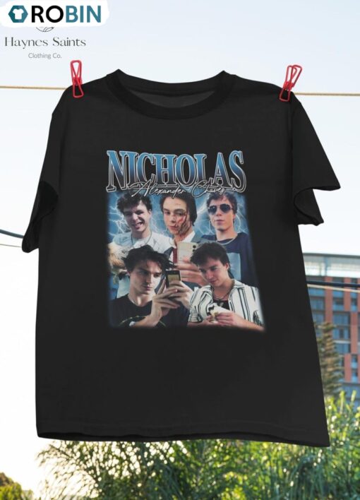 Nicholas Alexander Chavez Vintage T Shirt, American Actor Shirt