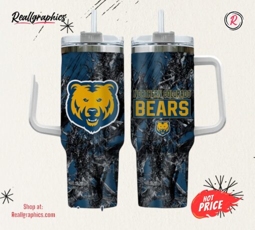 Northern Colorado Bears Realtree Hunting 40oz Tumbler