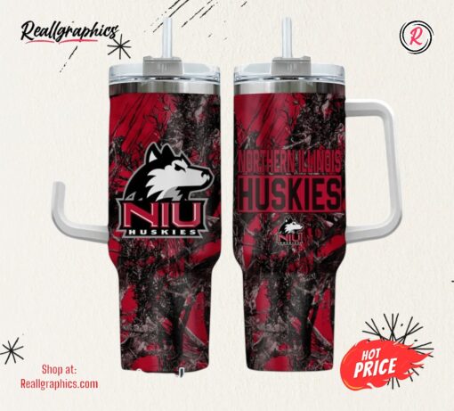 Northern Illinois Huskies Realtree Hunting 40oz Tumbler