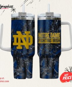 Notre Dame Fighting Irish Realtree Hunting 40oz Tumbler