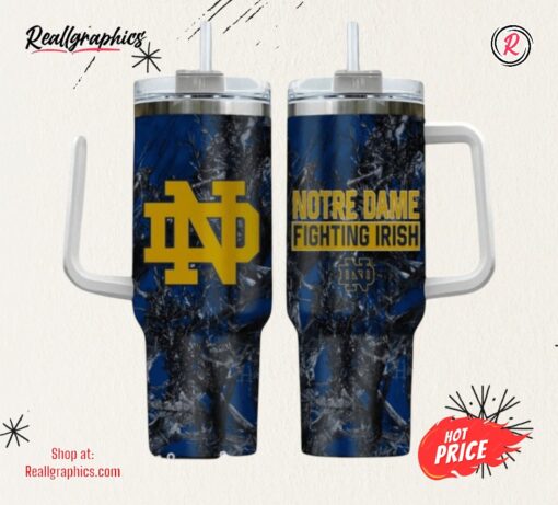 Notre Dame Fighting Irish Realtree Hunting 40oz Tumbler
