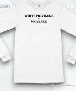 Official Jerome Trammel Wearing White Privilege Violence Shirt