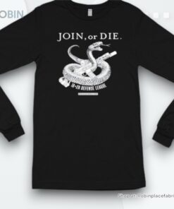 Official Join Or Die 1a 2a Defense League Shirt