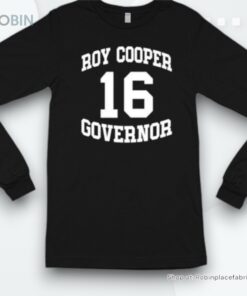 Official Josh Stein Roy Cooper Governor 16 Shirt