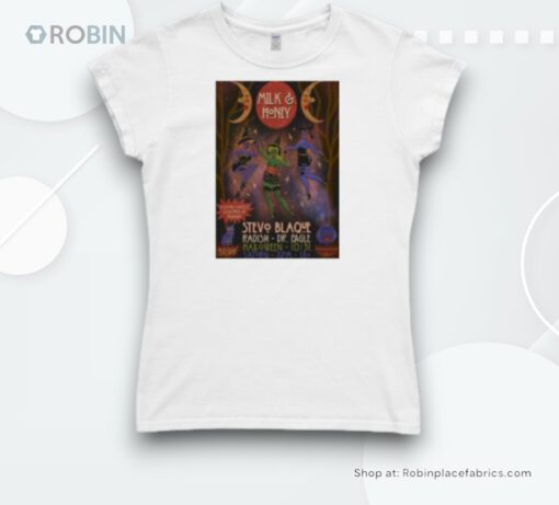 Official Milk Honey Halloween Saturn Birmingham, Al Oct 31 2024 Tour Poster Shirt