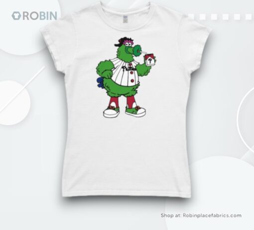 Official Phillies Smoking Philadelphia Phillies Mascot Shirt
