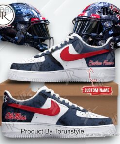 Ole Miss Rebels x Real Tree Wav3 Air Force 1 Sneakers