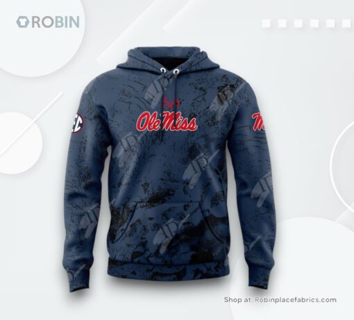 Ole Miss Rebels x Real Tree Wav3 AOP Clothing (Hoodie, Sweatshirt, T Shirt)