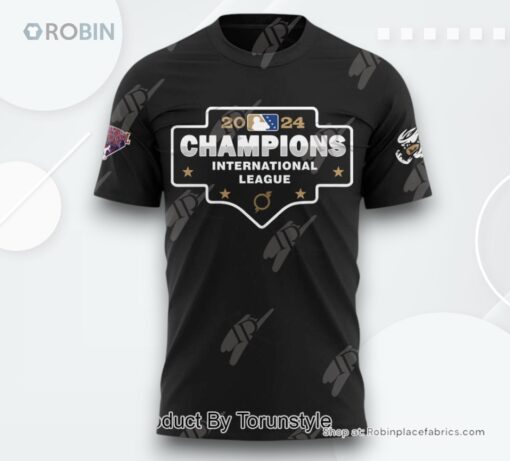 Omaha Storm Chasers 2024 First Half Champions International League T Shirt