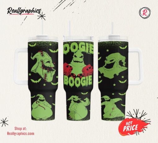 Oogie Boogie The Nightmare Before Christmas Cartoon Custom Stanley Cup 40 Oz