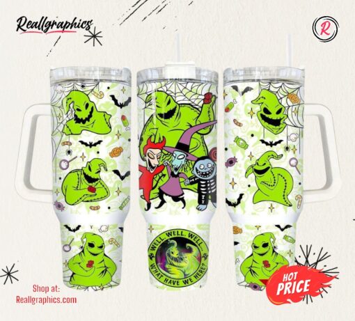 Oogie Boogie The Nightmare Before Christmas Cartoon Custom Stanley Cup 40 OZ Tumbler